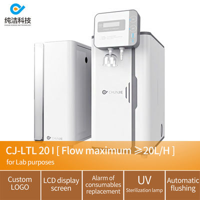 Bom preço Logotipo personalizável 10L/H Laboratório Sistema de Água Ultrapura Laboratório Sistema de Água Ultrapura on-line