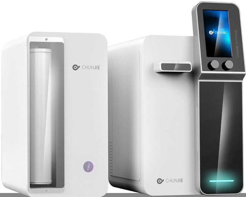 Bom preço 300 ppm Sistemas de água ultrapuros Equipamento Sistema de purificação de água Tipo 1 on-line
