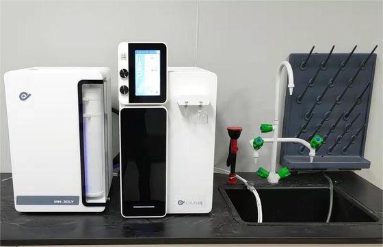 Bom preço Máquina de produção de água destilada de tubo de ensaio para bebés de laboratório Sistema de água ultrapura SS304 on-line