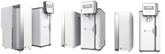 Bom preço Sistema de osmose reversa óptica ultra pura 15L Máquina de osmose reversa de tanque on-line